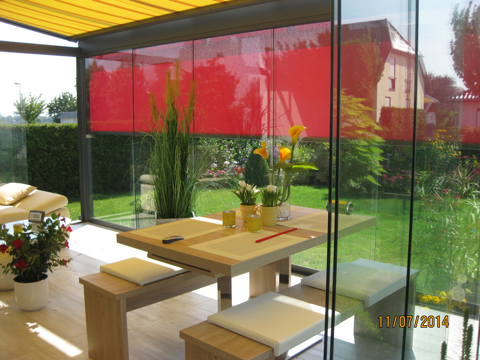 �berdachung,Markise und Schiebet�ren 